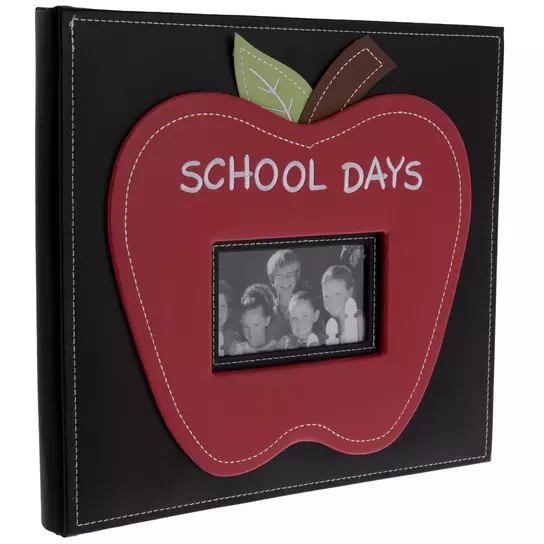 School Days Post Bound Scrapbook Album - 12 x 12, Hobby Lobby